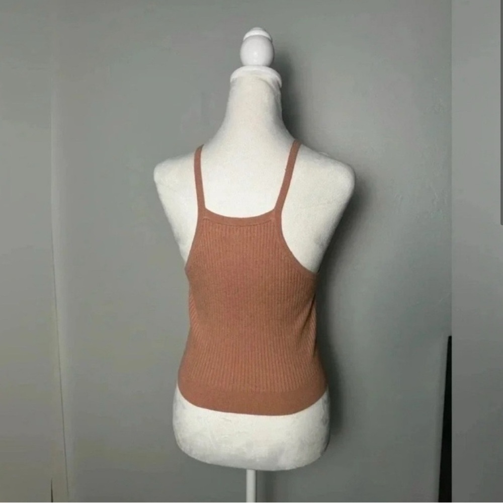 Brandy Melville Ribbed Tank Top/OS/Small - Picture 4 of 6